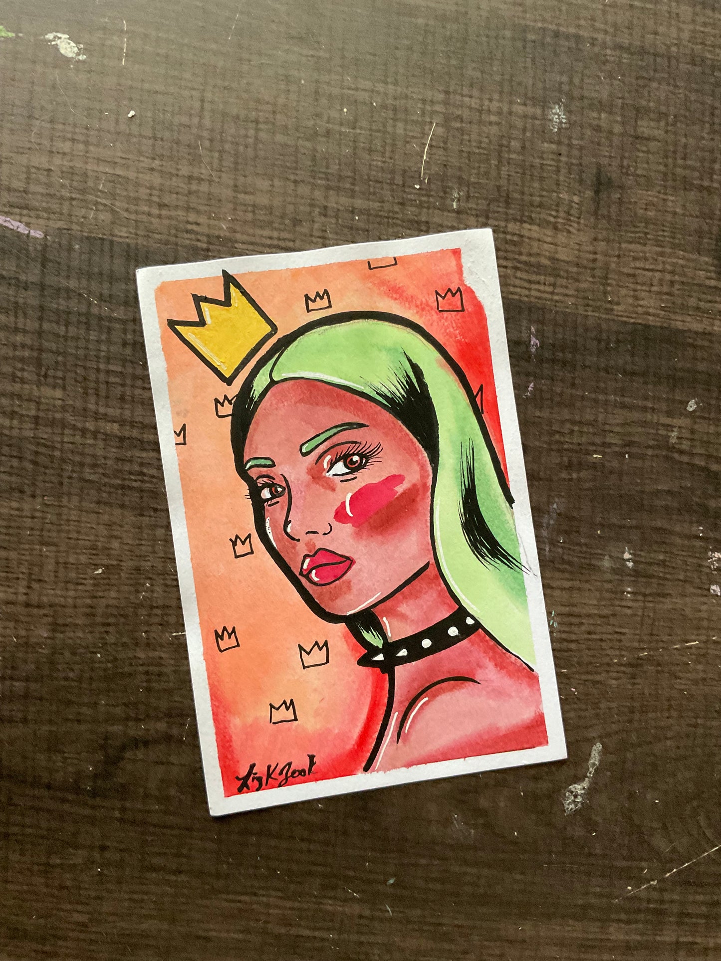 4x6 Mixed Media Paintings