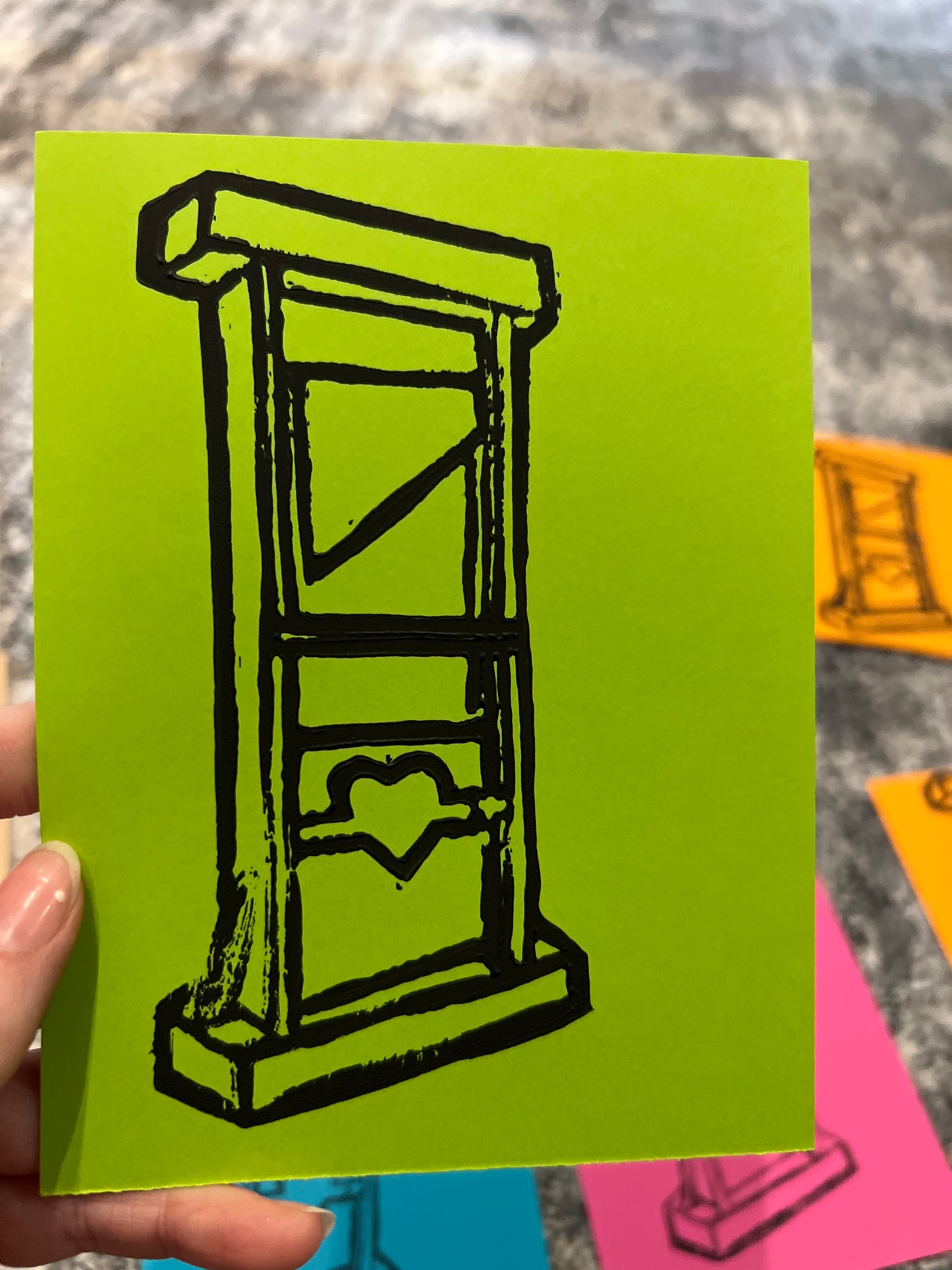 A Lovely Guillotine Print