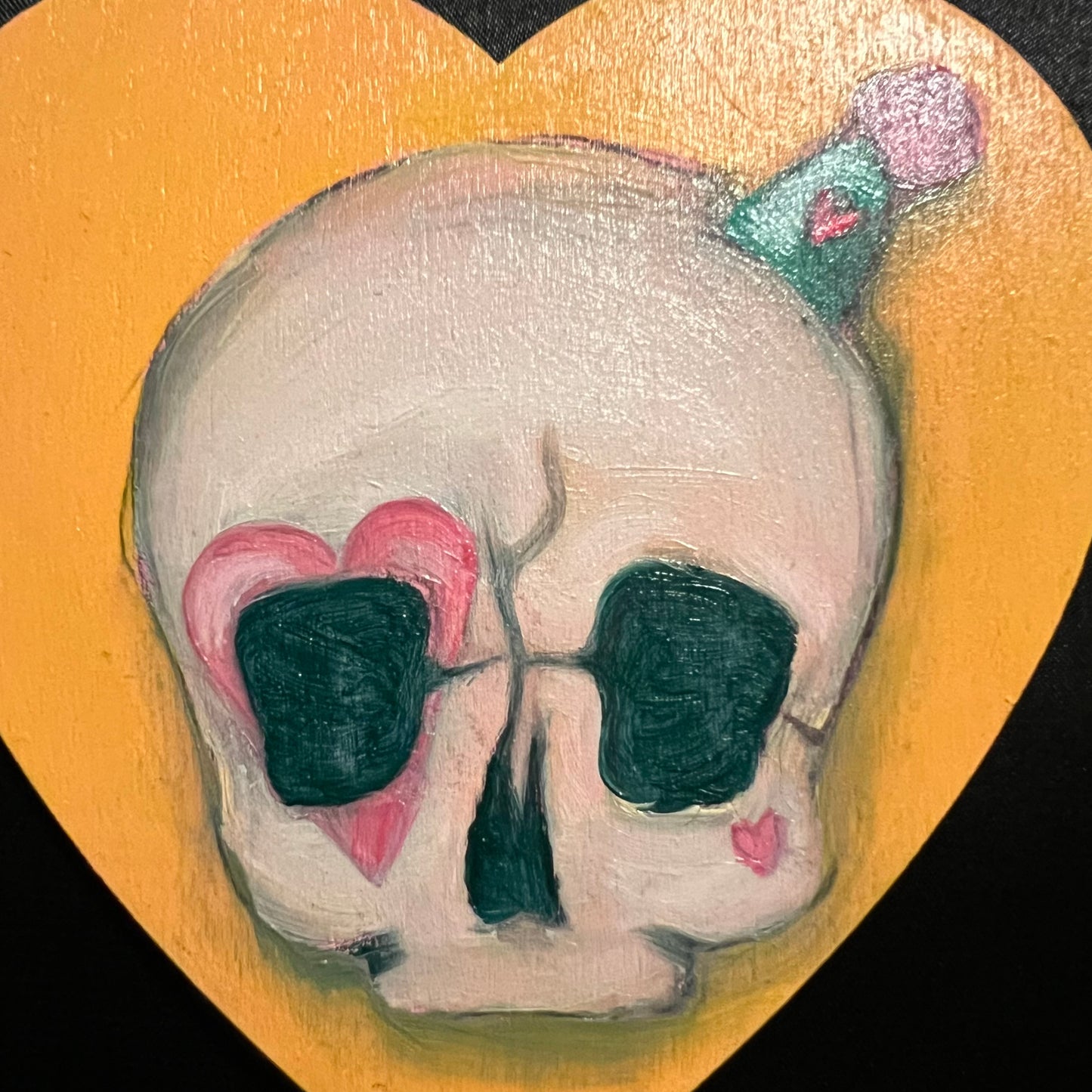Heart Clown Skull