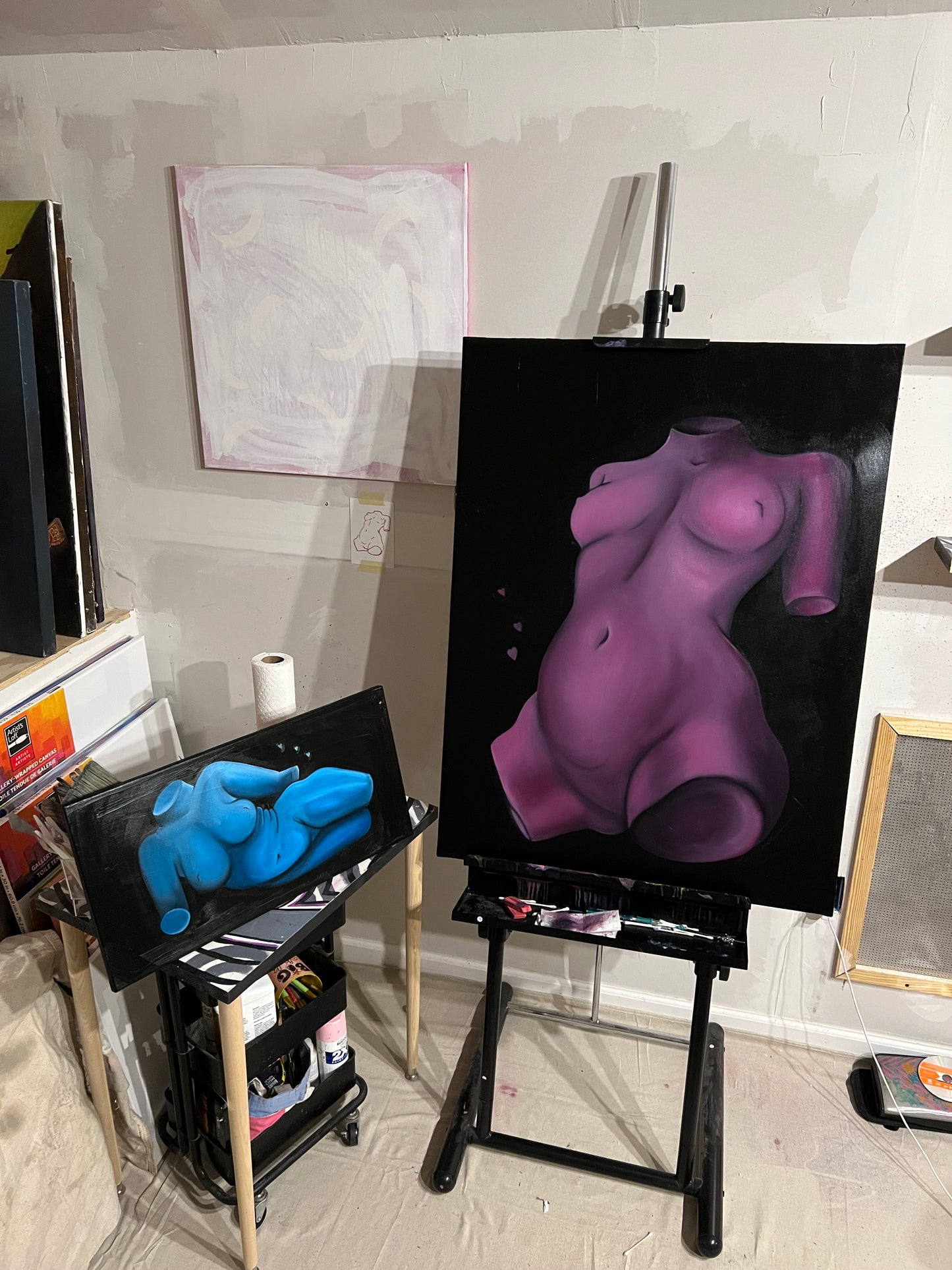 Pink Broken Statue