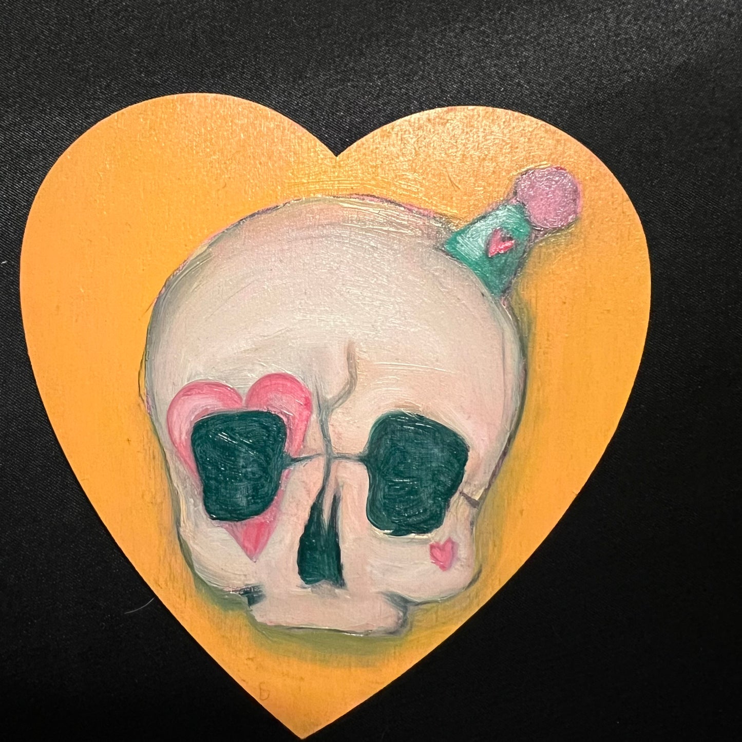 Heart Clown Skull