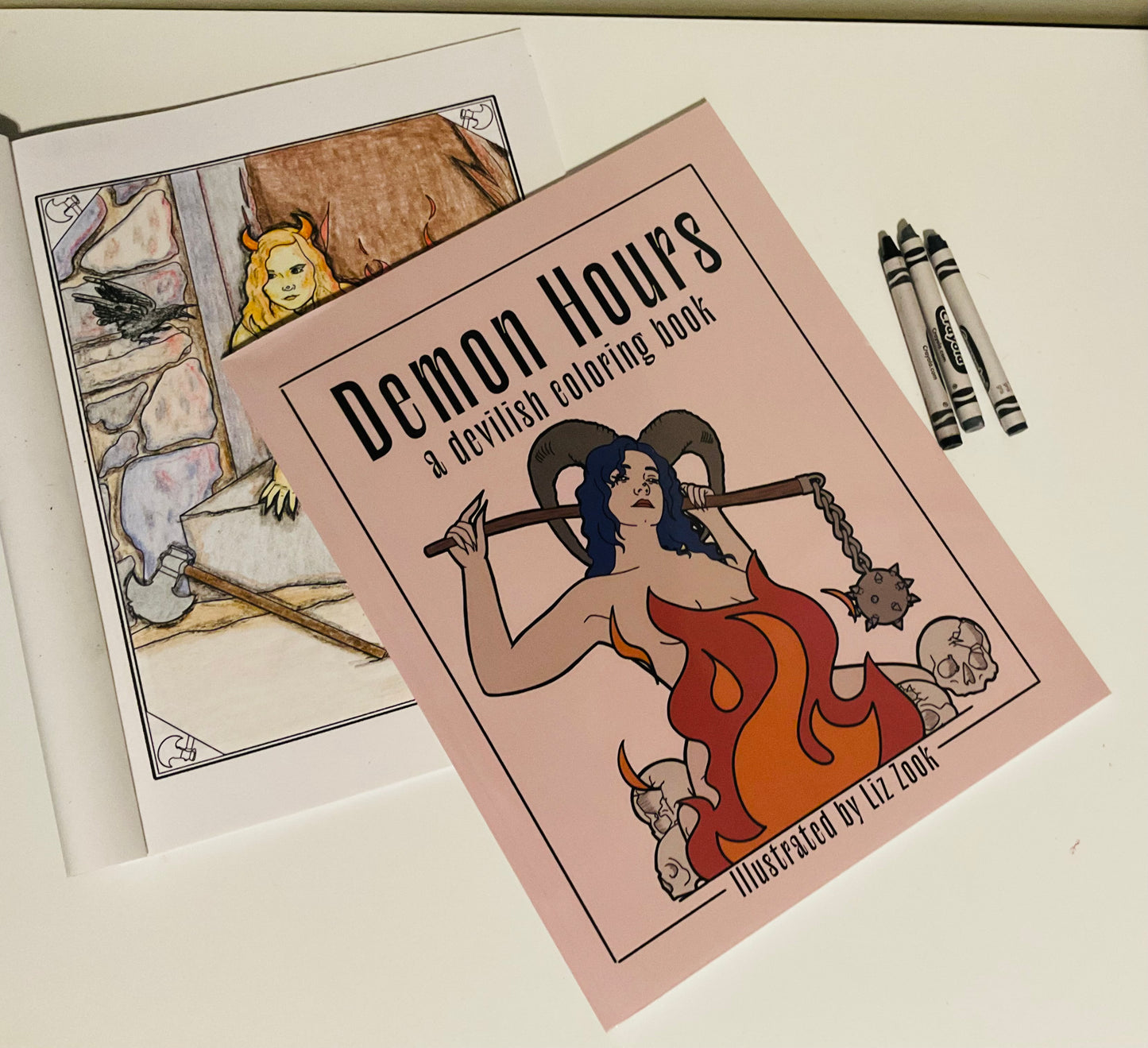 Demon Hours Coloring Book
