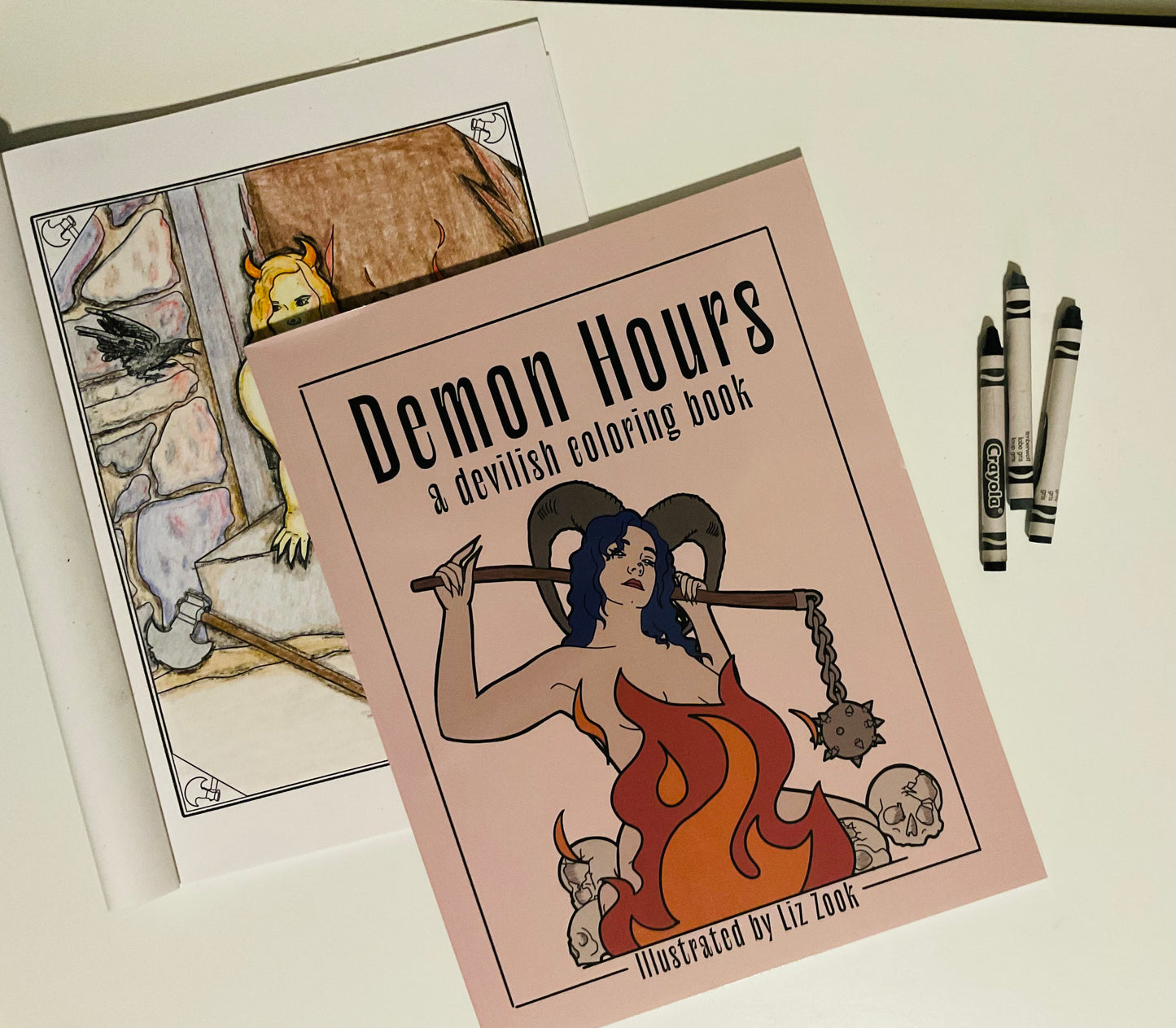 Demon Hours Coloring Book
