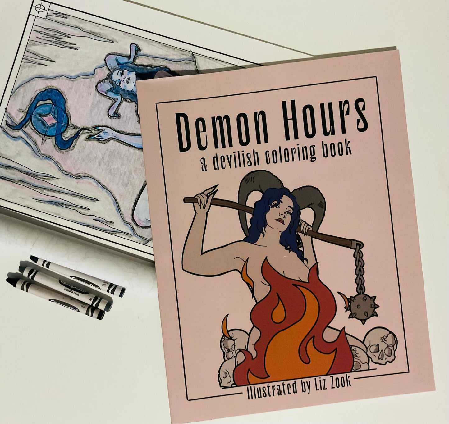 Demon Hours Coloring Book