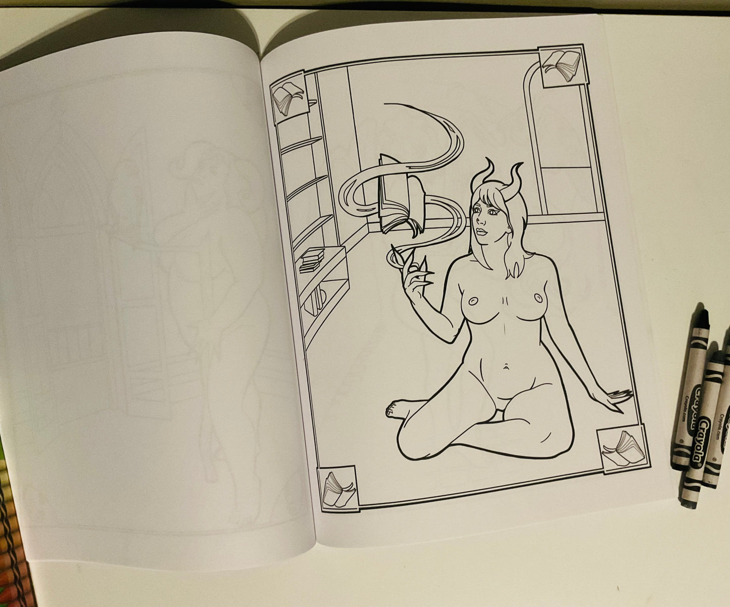 Demon Hours Coloring Book