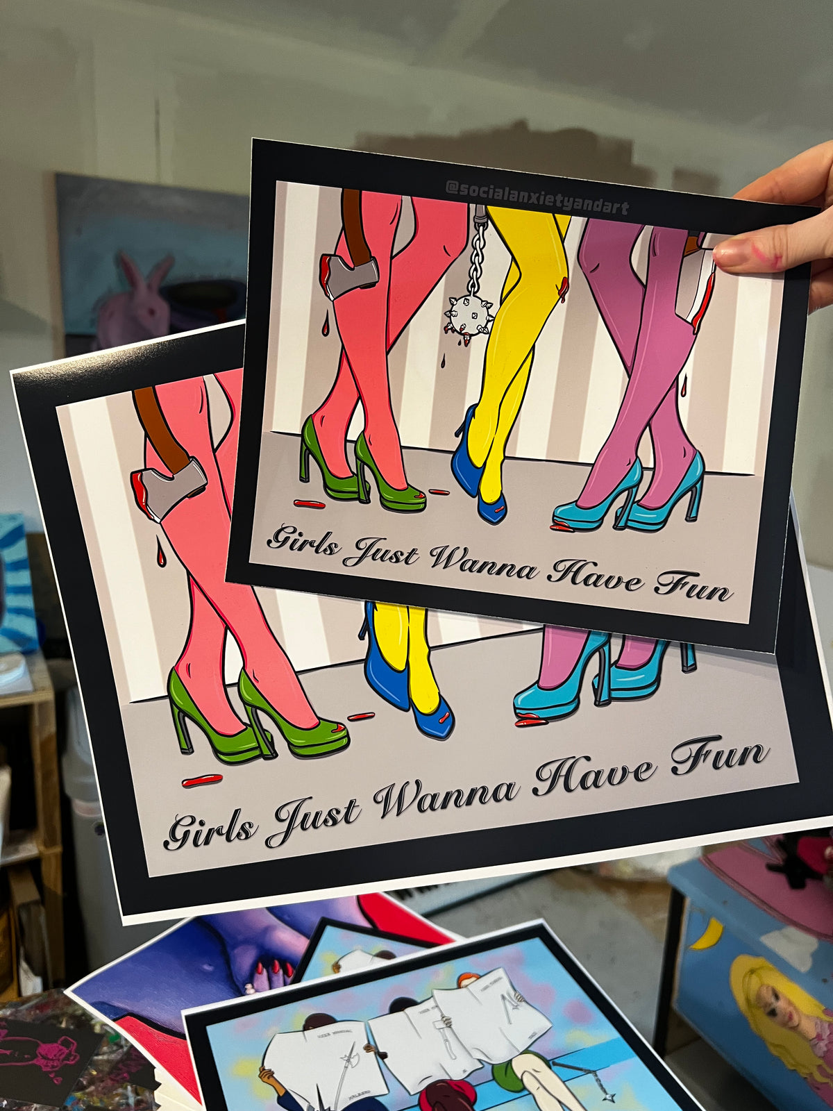 Girls Just Wanna Have Fun (Print)