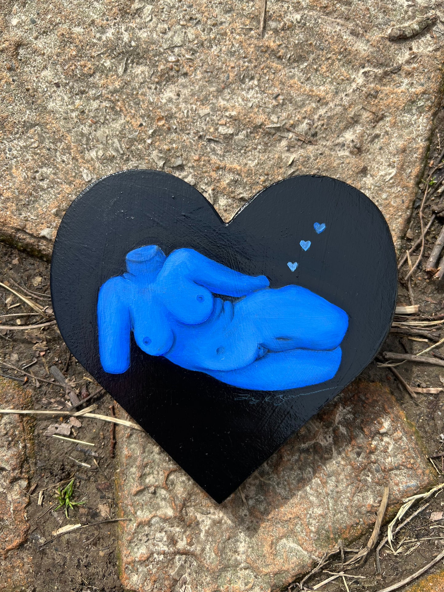 Blue Recline
