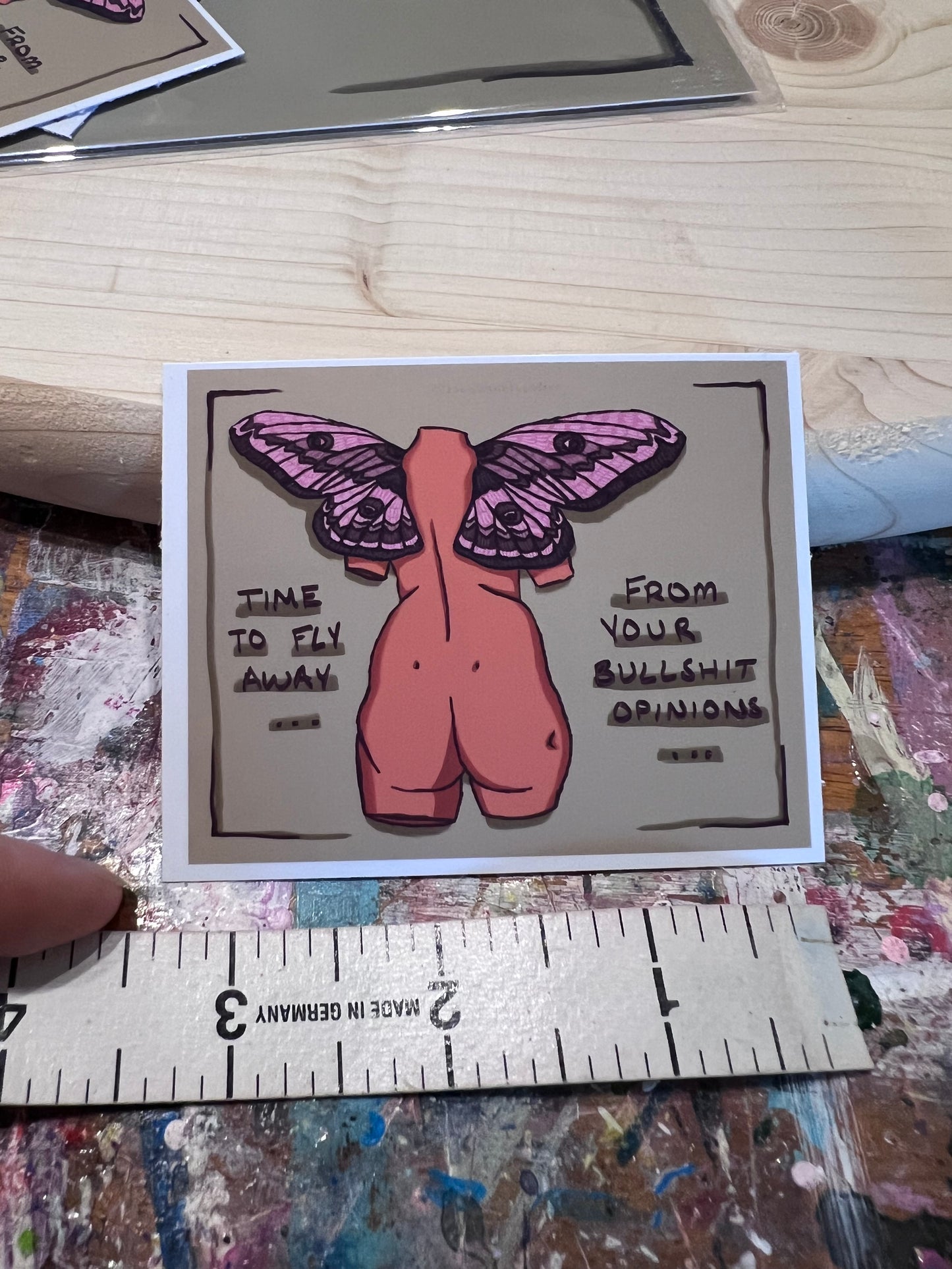 Fly Away - Sticker