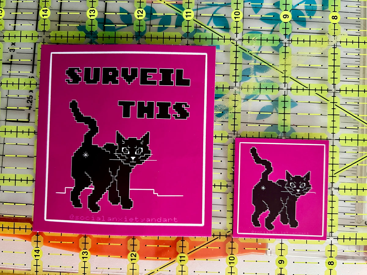 Surveil This sticker