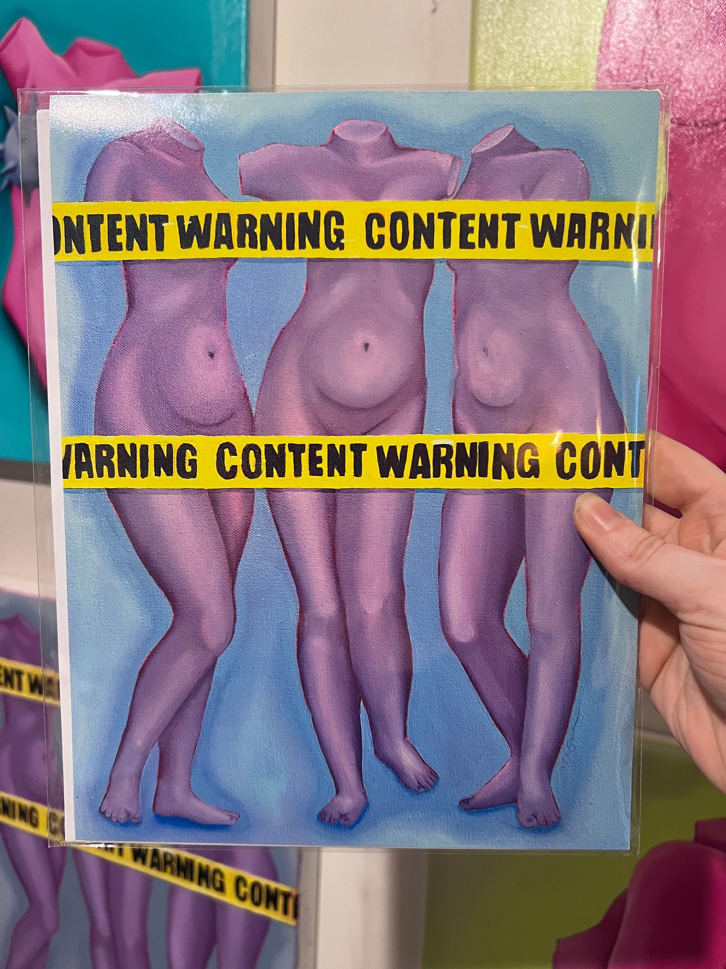 Content Warning - Prints