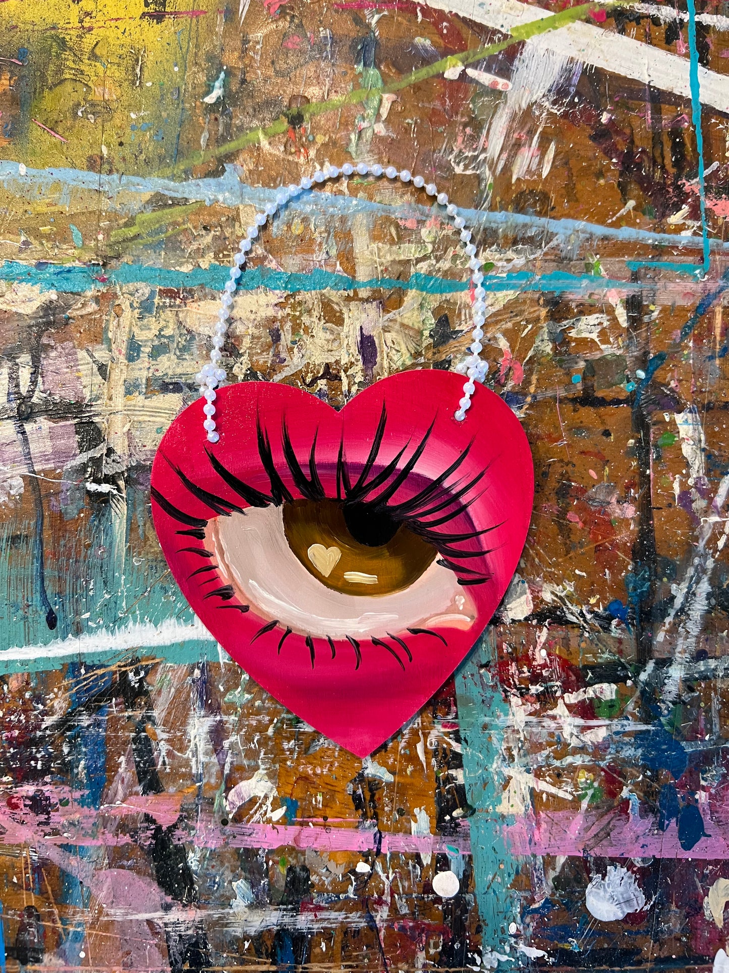 Do I Have To Keep Listening To You Talk? (Pink Left Eye)