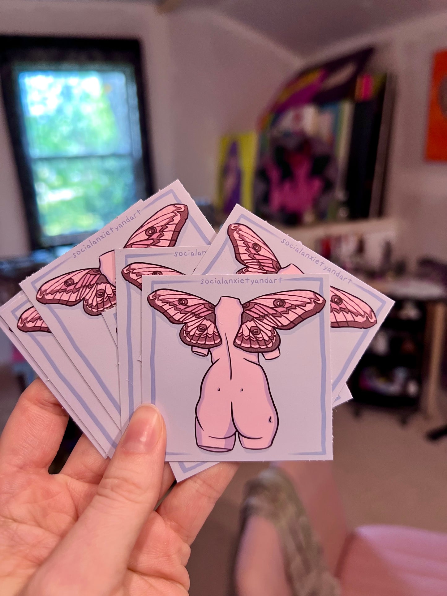 Flying Away - Sticker (soft version)
