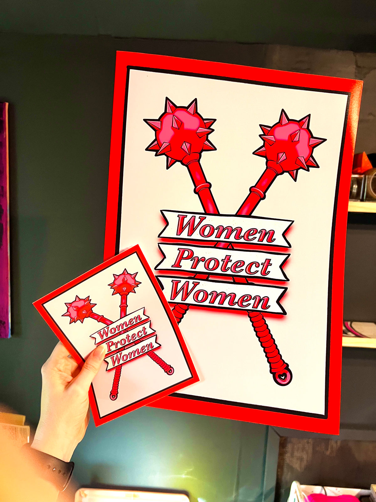 Women Protect Woman (print)