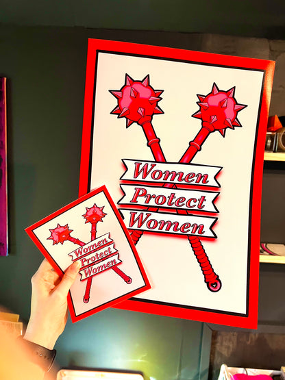 Women Protect Woman (print)