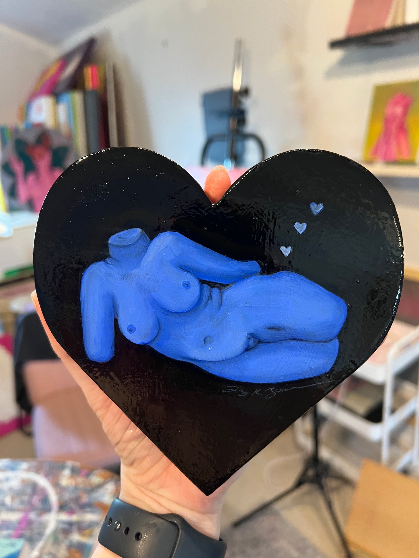 Blue Recline