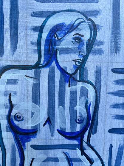 Nude in Blue