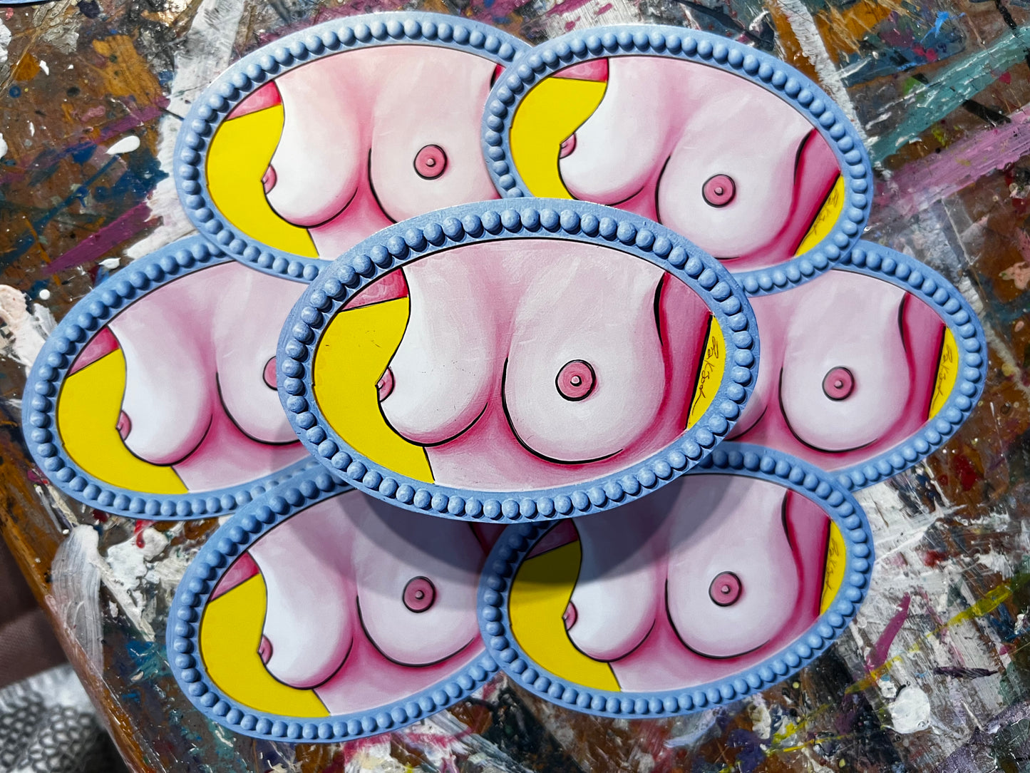 Life's the Tits Sticker