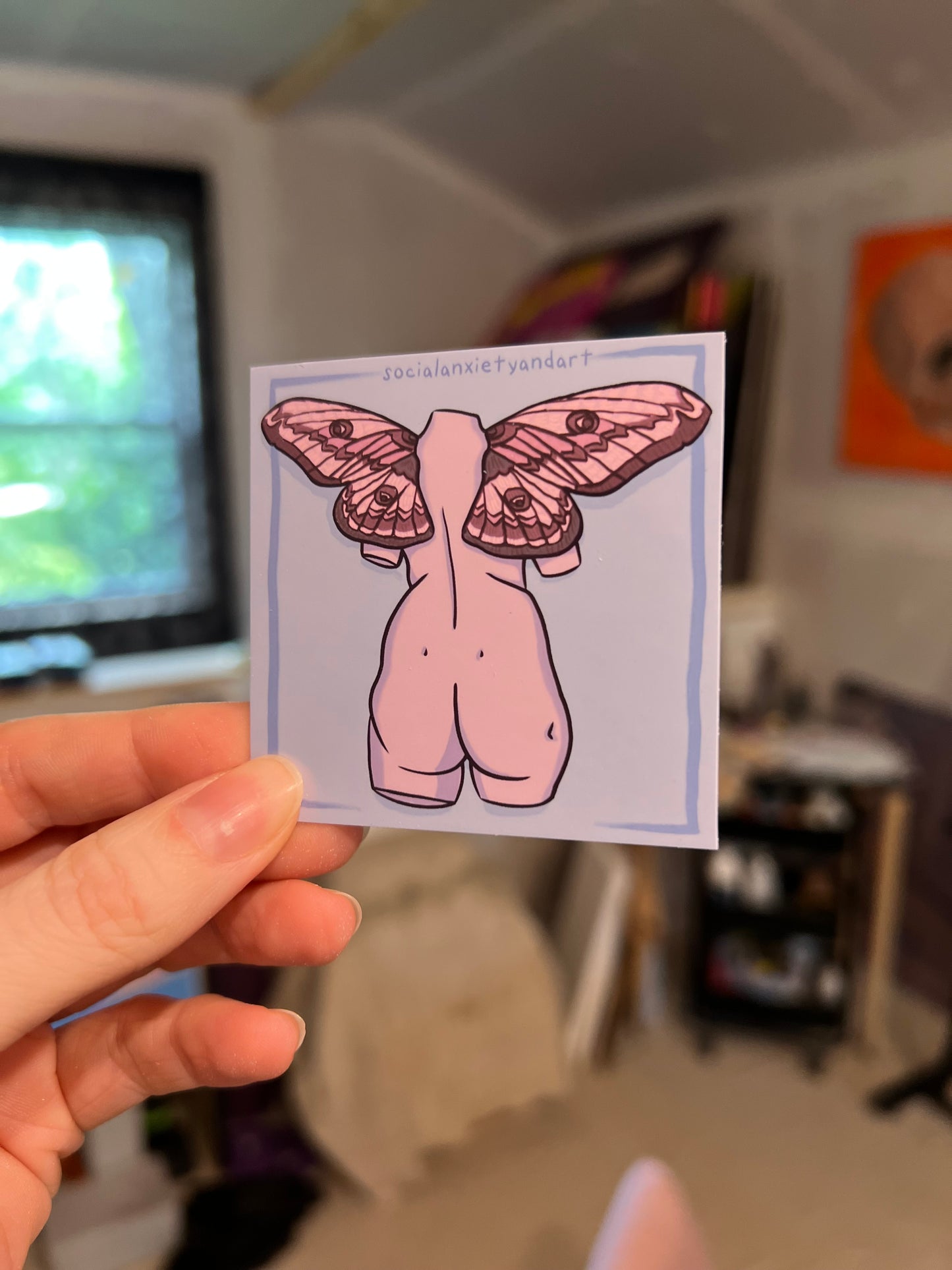 Flying Away - Sticker (soft version)