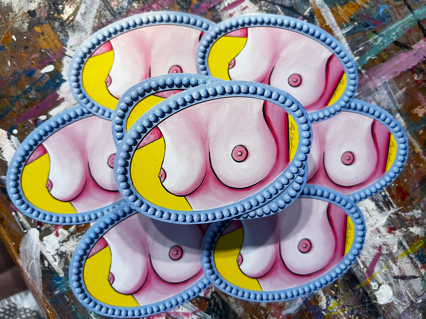 Life's the Tits Sticker