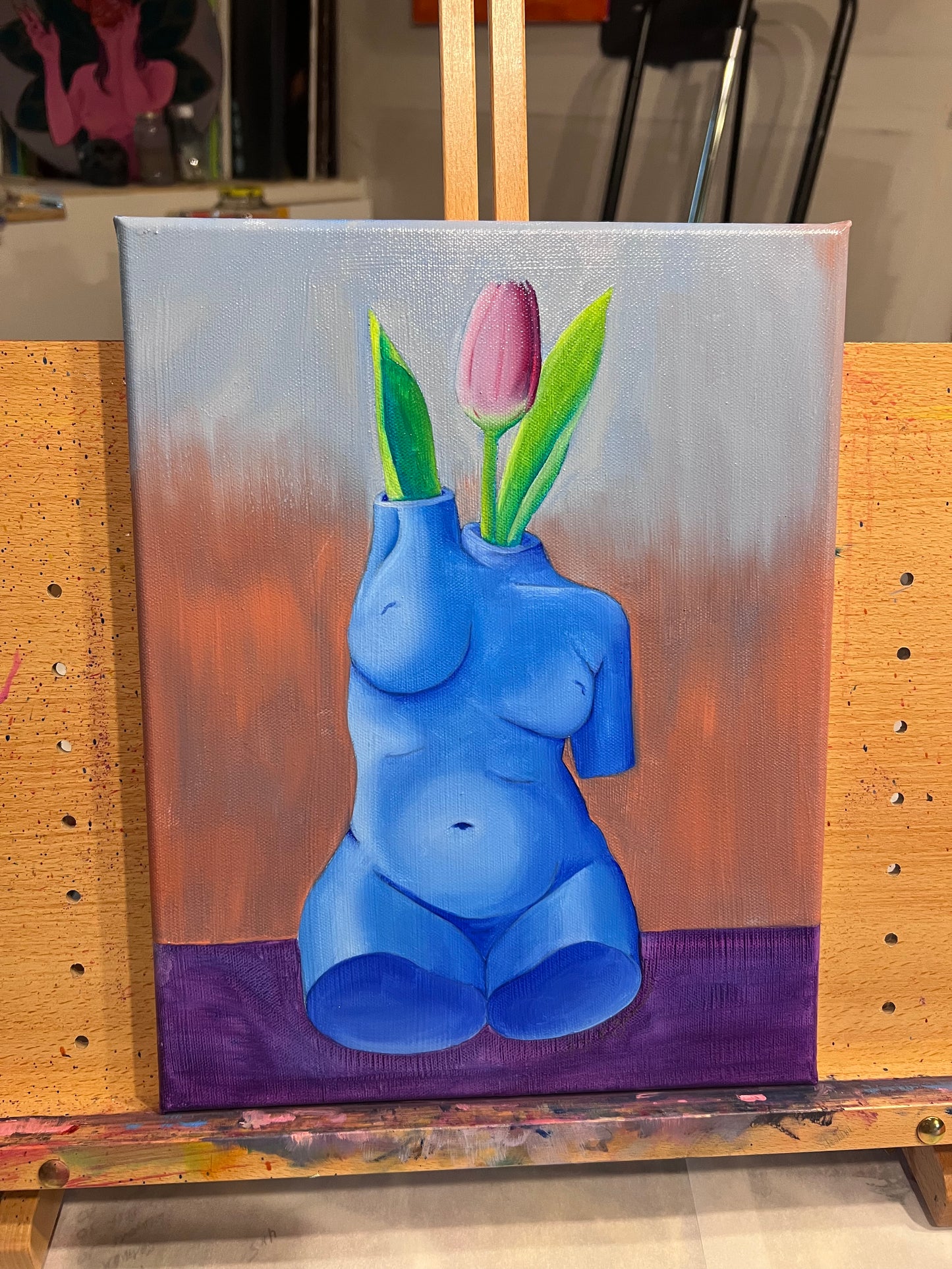 Tulip In Bloom