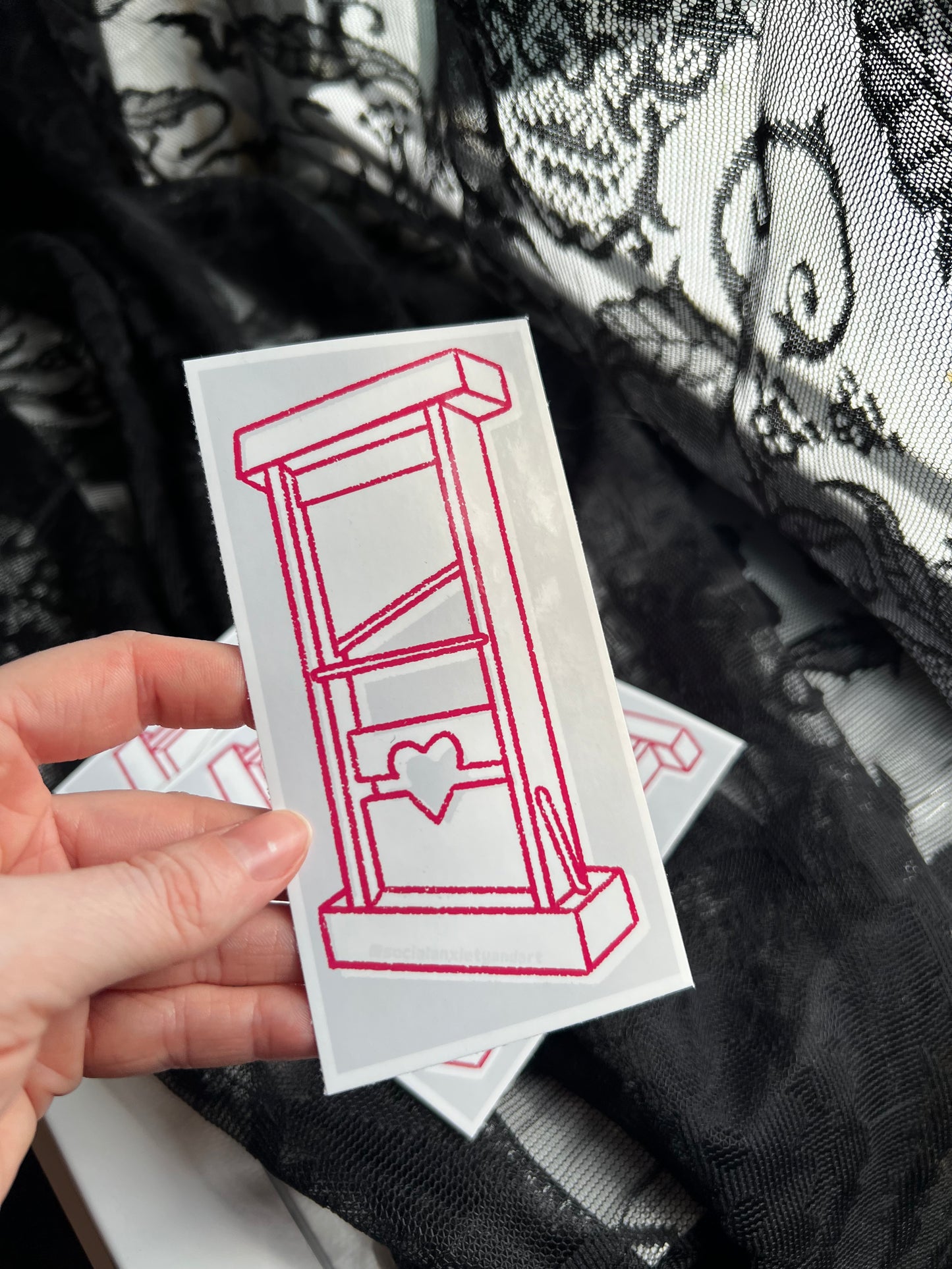 Guillotine Sticker