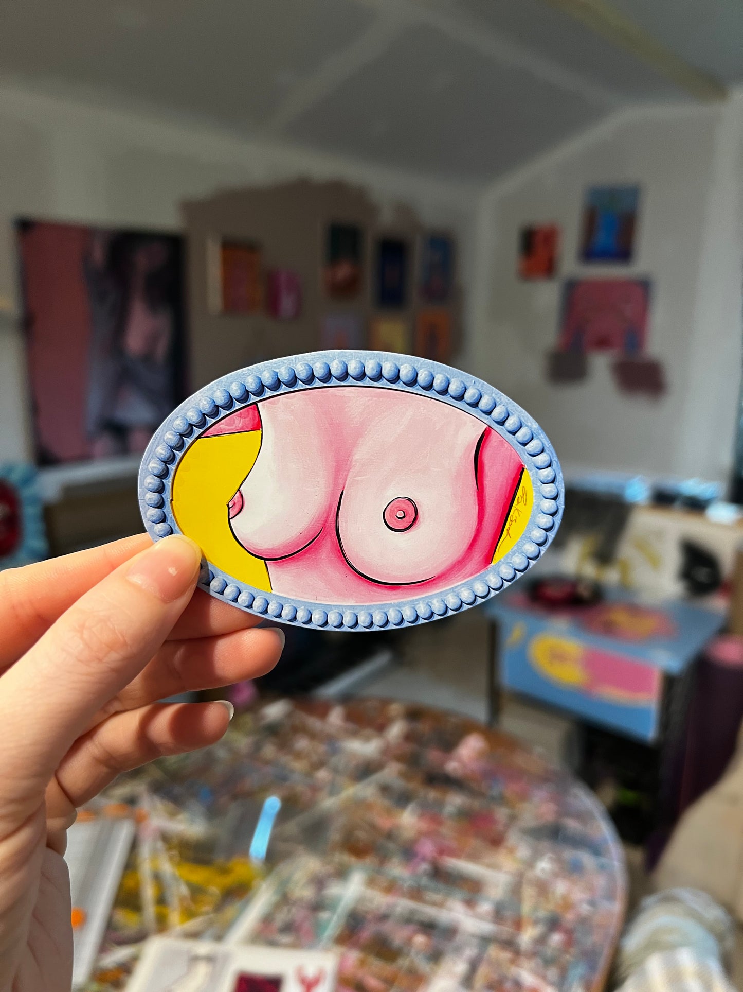 Life's the Tits Sticker