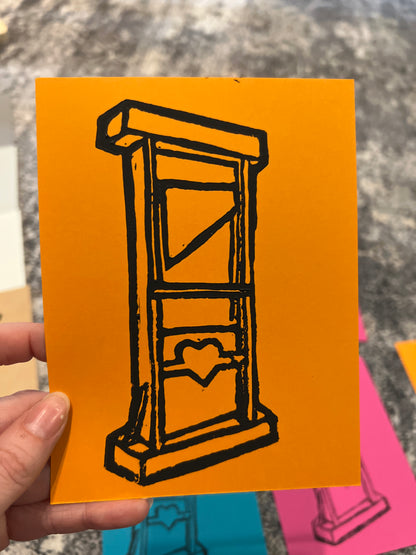 A Lovely Guillotine Print