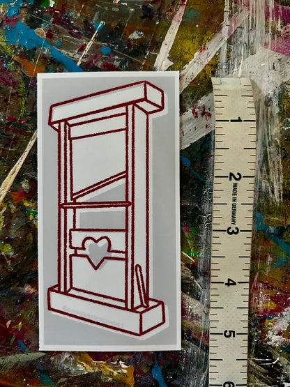 Guillotine Sticker