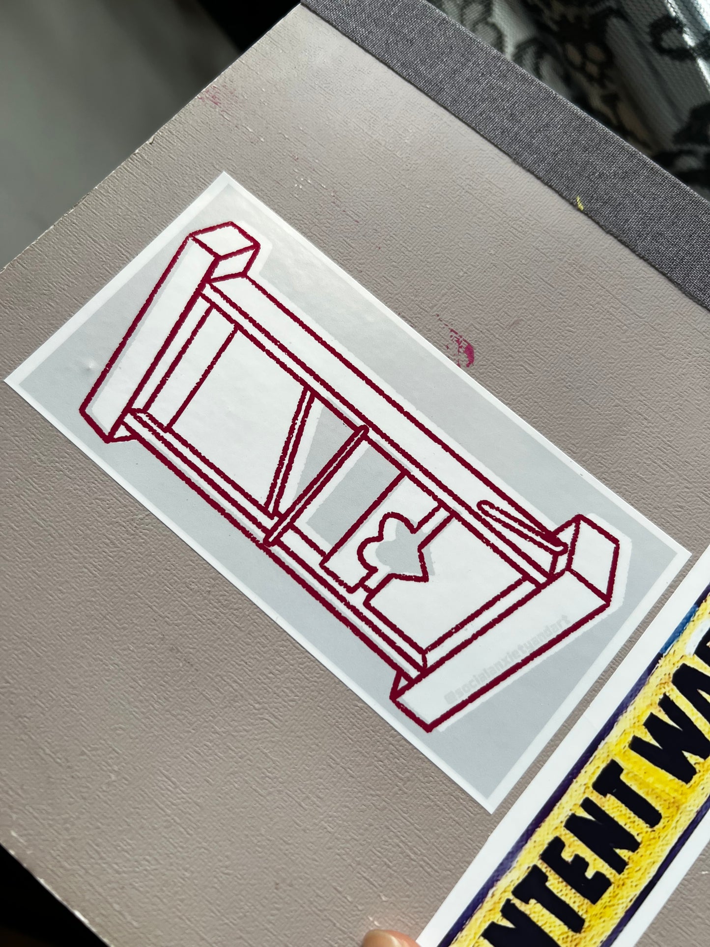 Guillotine Sticker