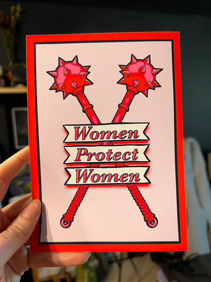 Women Protect Woman (print)