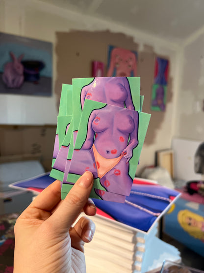 Kisses and Pearls Sticker Set
