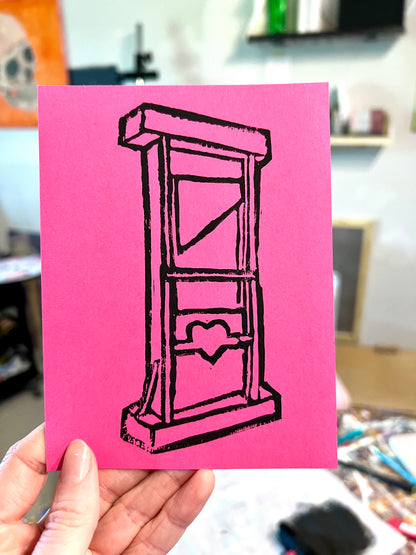 A Lovely Guillotine Print