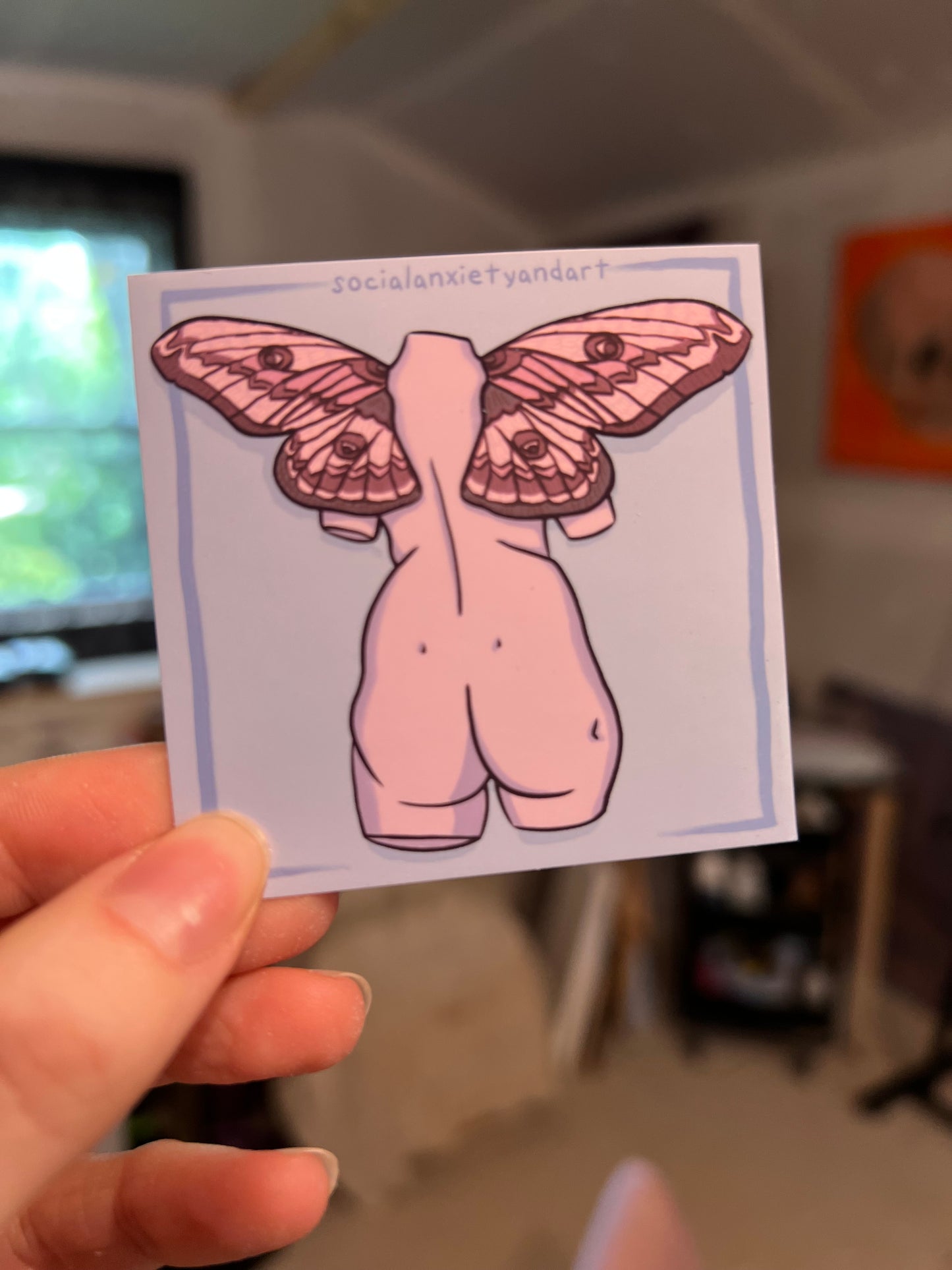 Flying Away - Sticker (soft version)