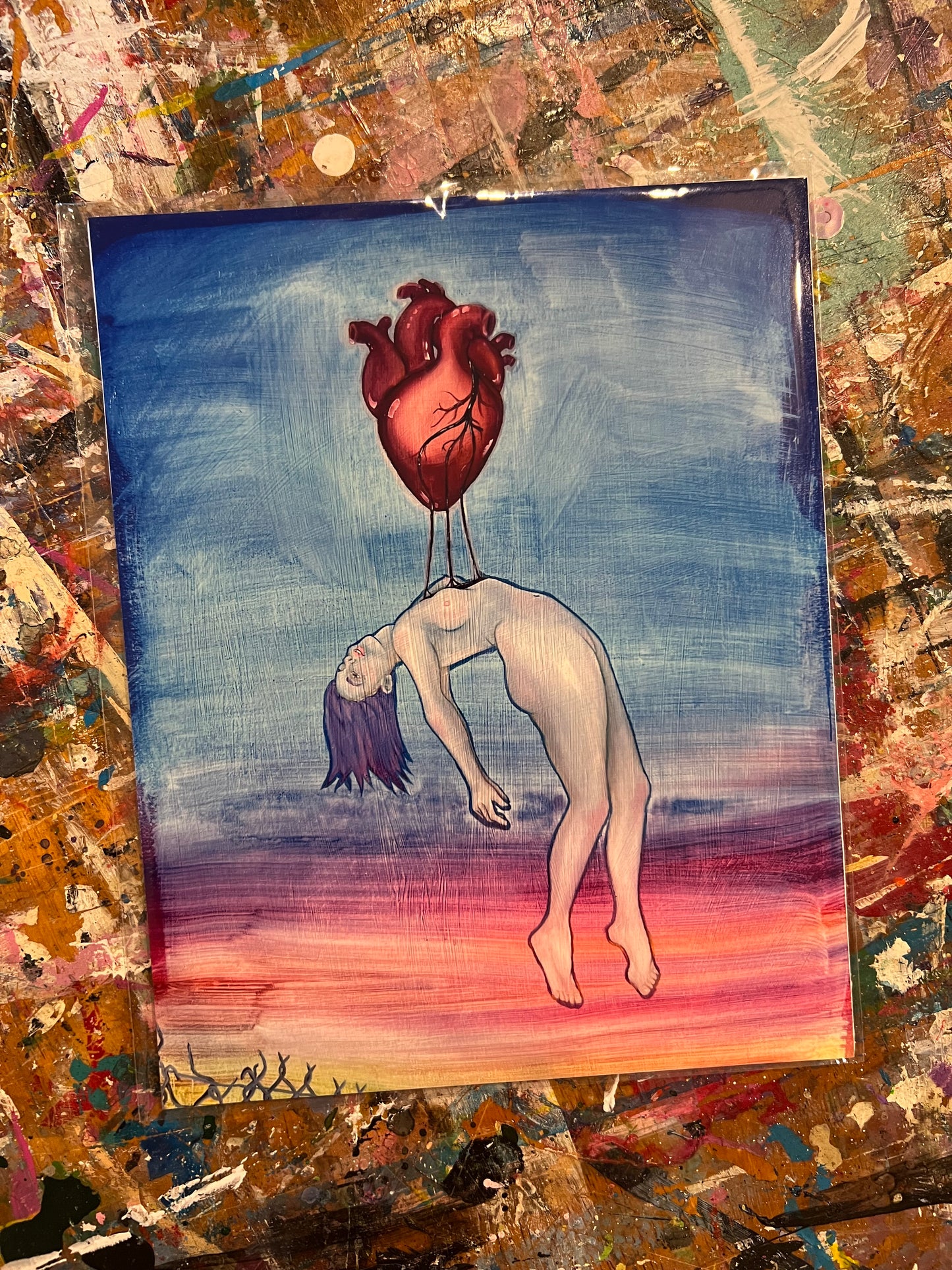 Untitled Grief Painting (Print)
