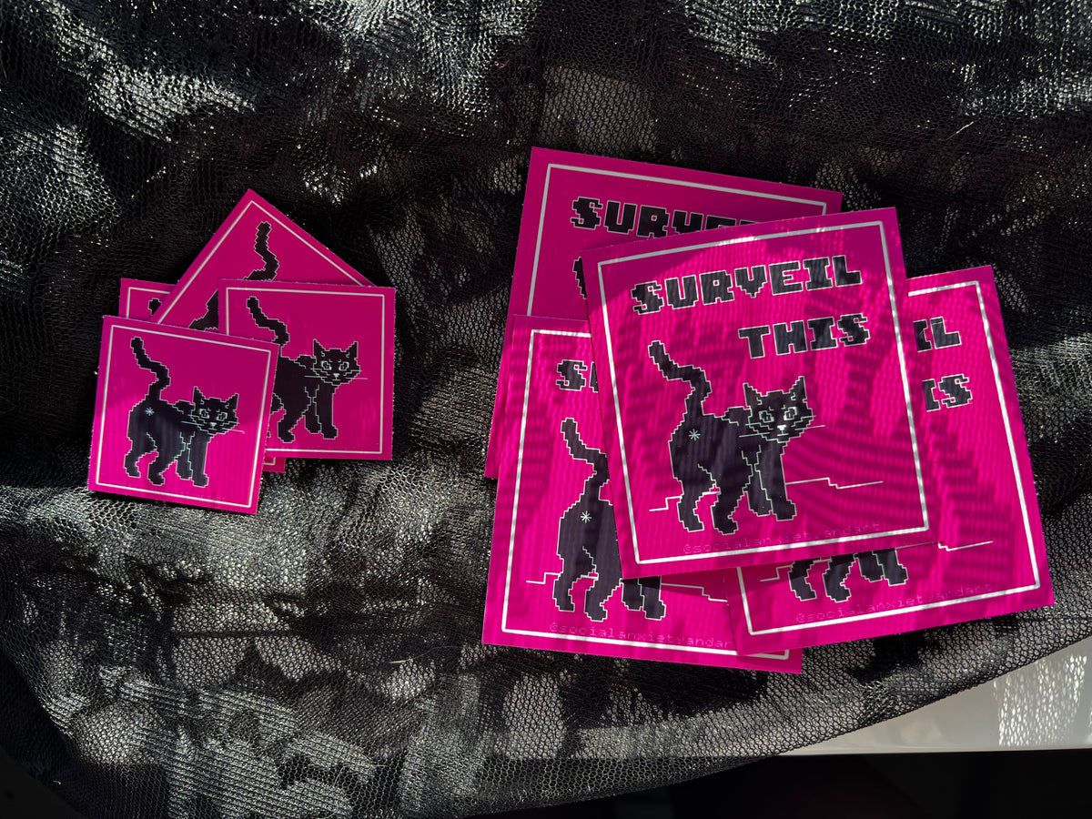 Surveil This sticker