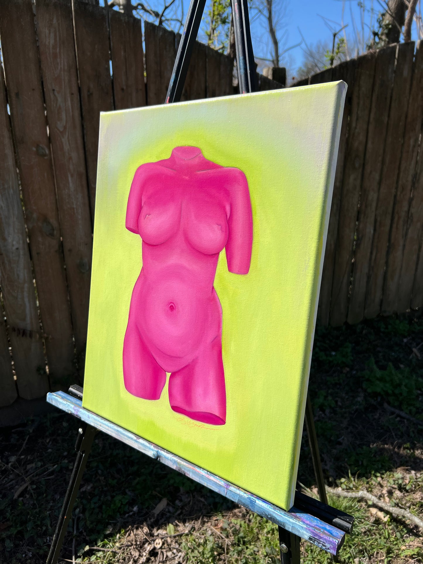 Garden Statue (Torso)