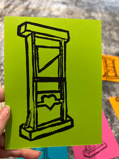 A Lovely Guillotine Print