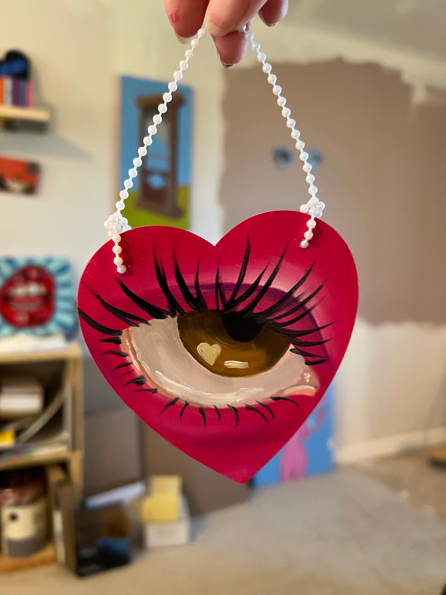 Do I Have To Keep Listening To You Talk? (Pink Left Eye)