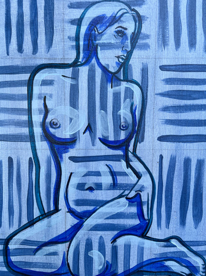 Nude in Blue
