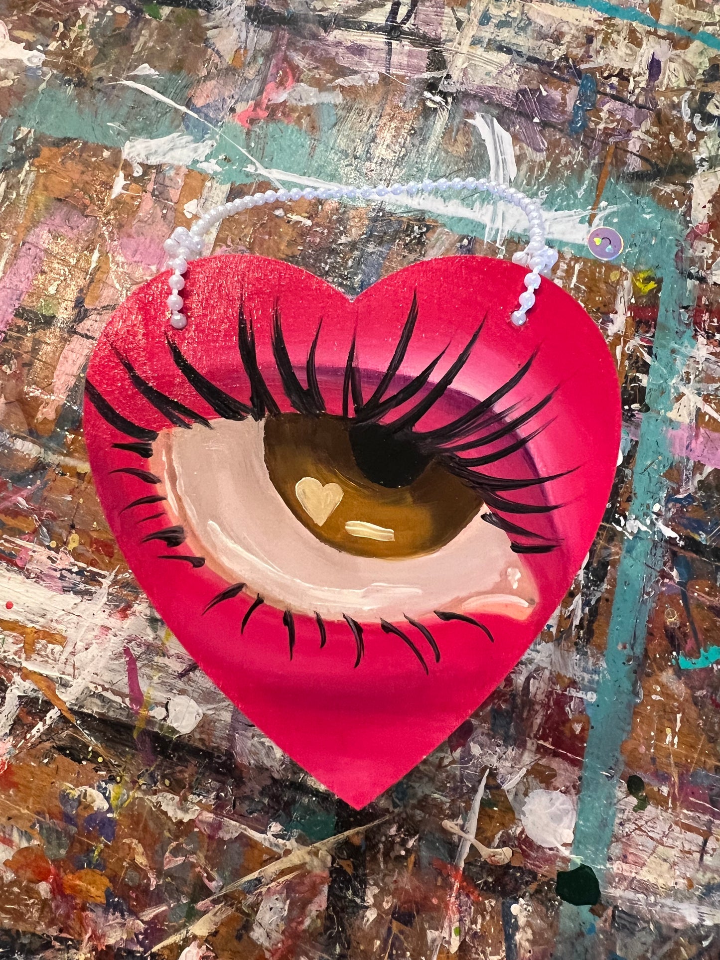Do I Have To Keep Listening To You Talk? (Pink Left Eye)