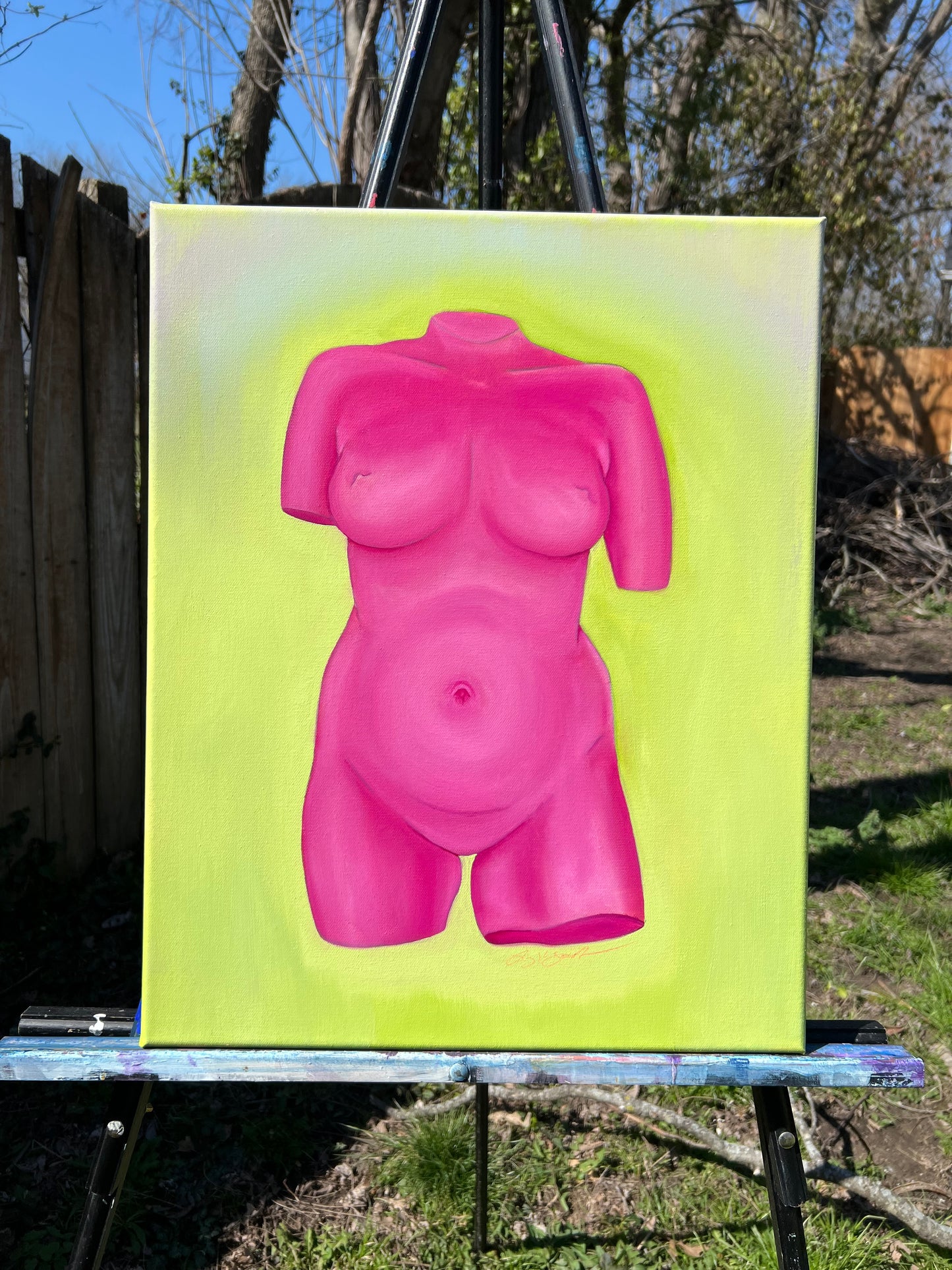 Garden Statue (Torso)