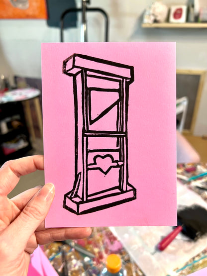 A Lovely Guillotine Print