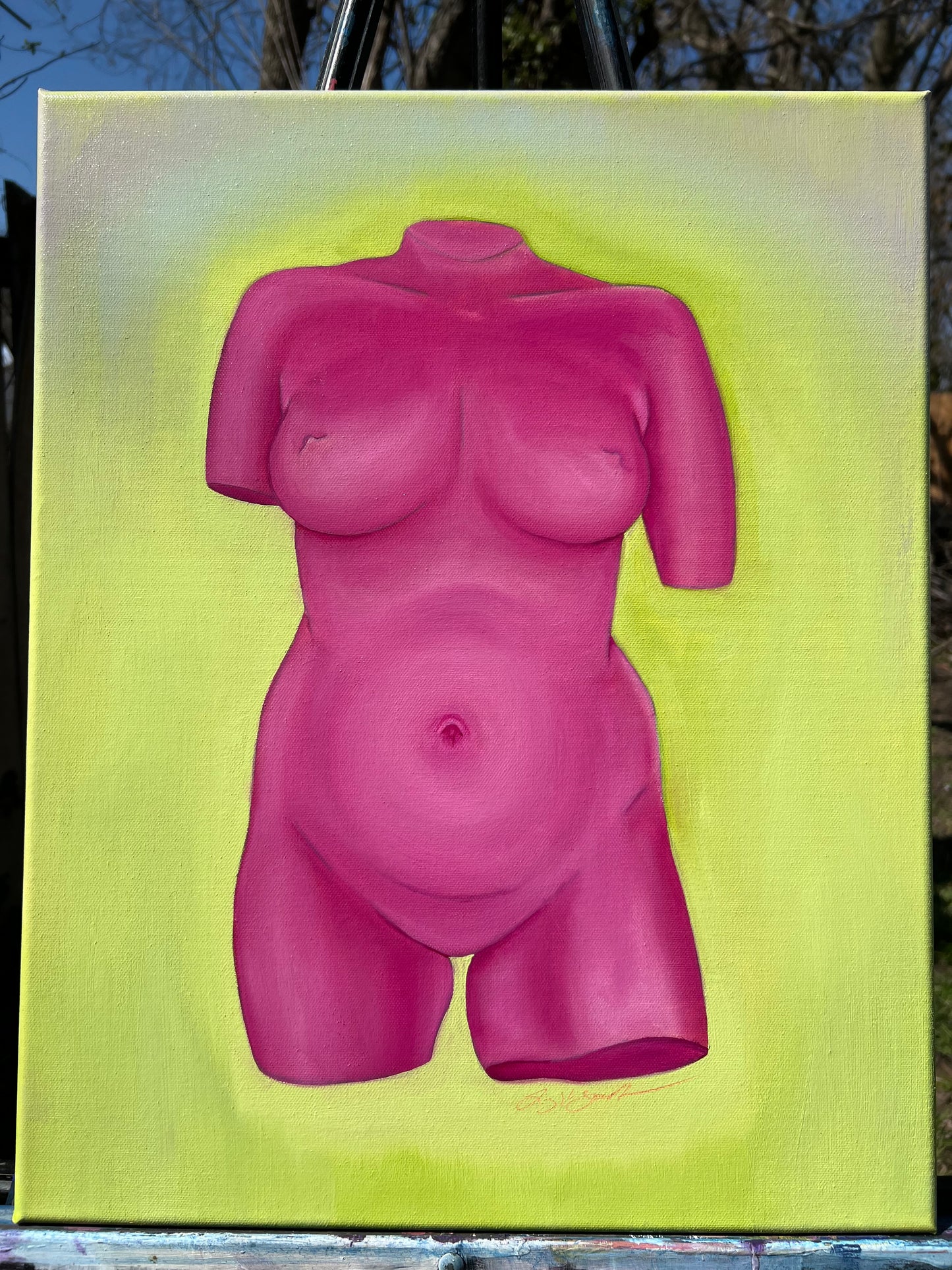 Garden Statue (Torso)