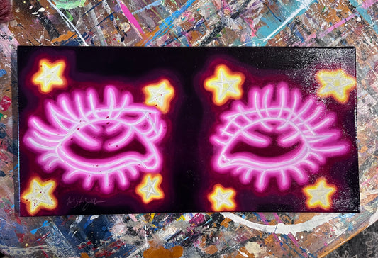 Neon Eye Roll