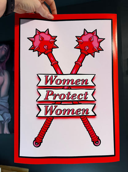 Women Protect Woman (print)