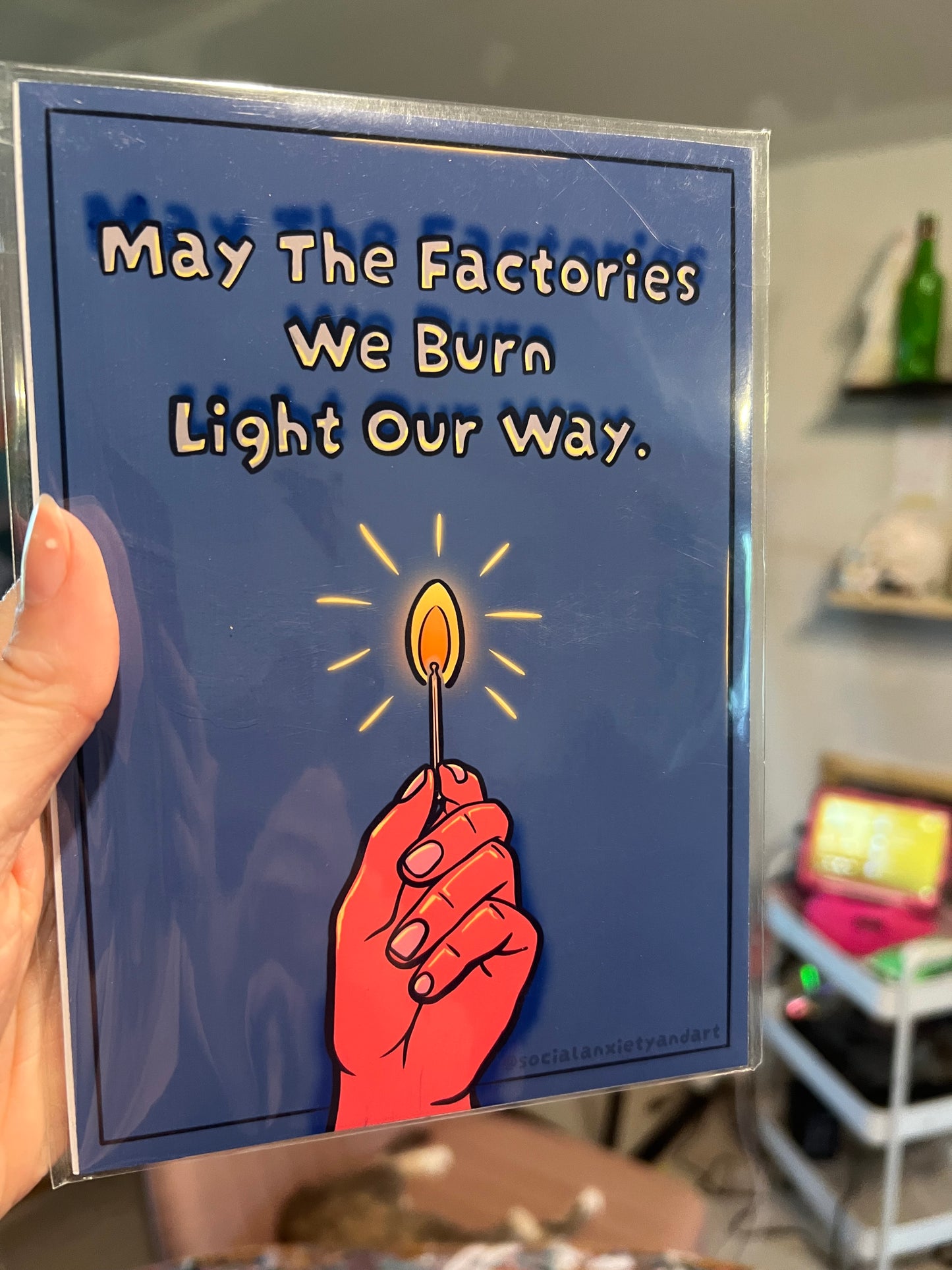 May The Factories We Burn Light Our Way