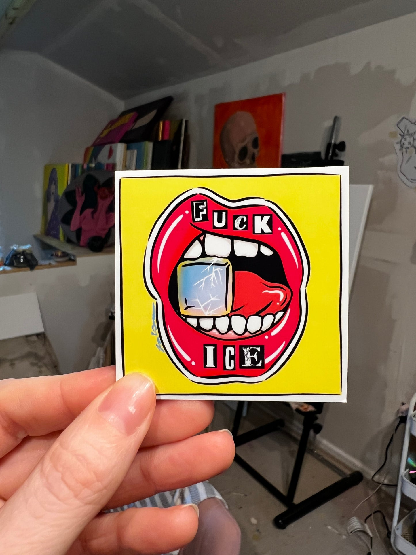 Fuck I.C.E. Sticker