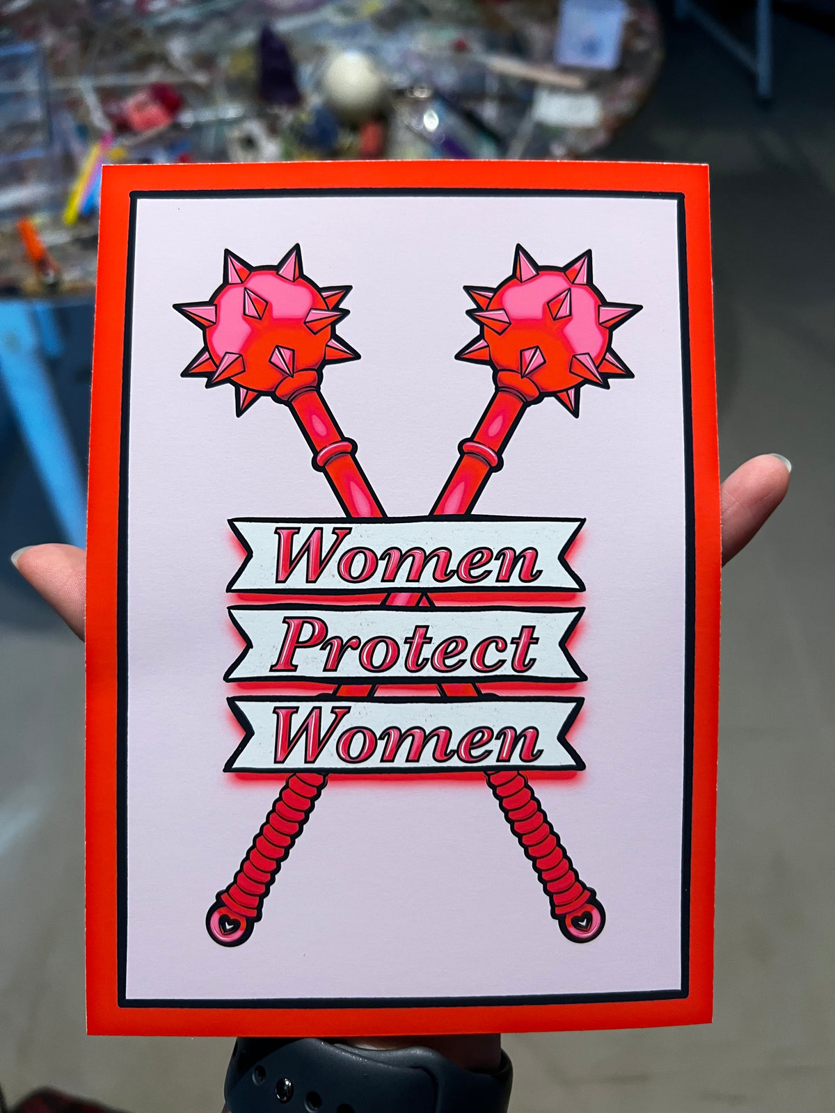 Women Protect Woman (print)