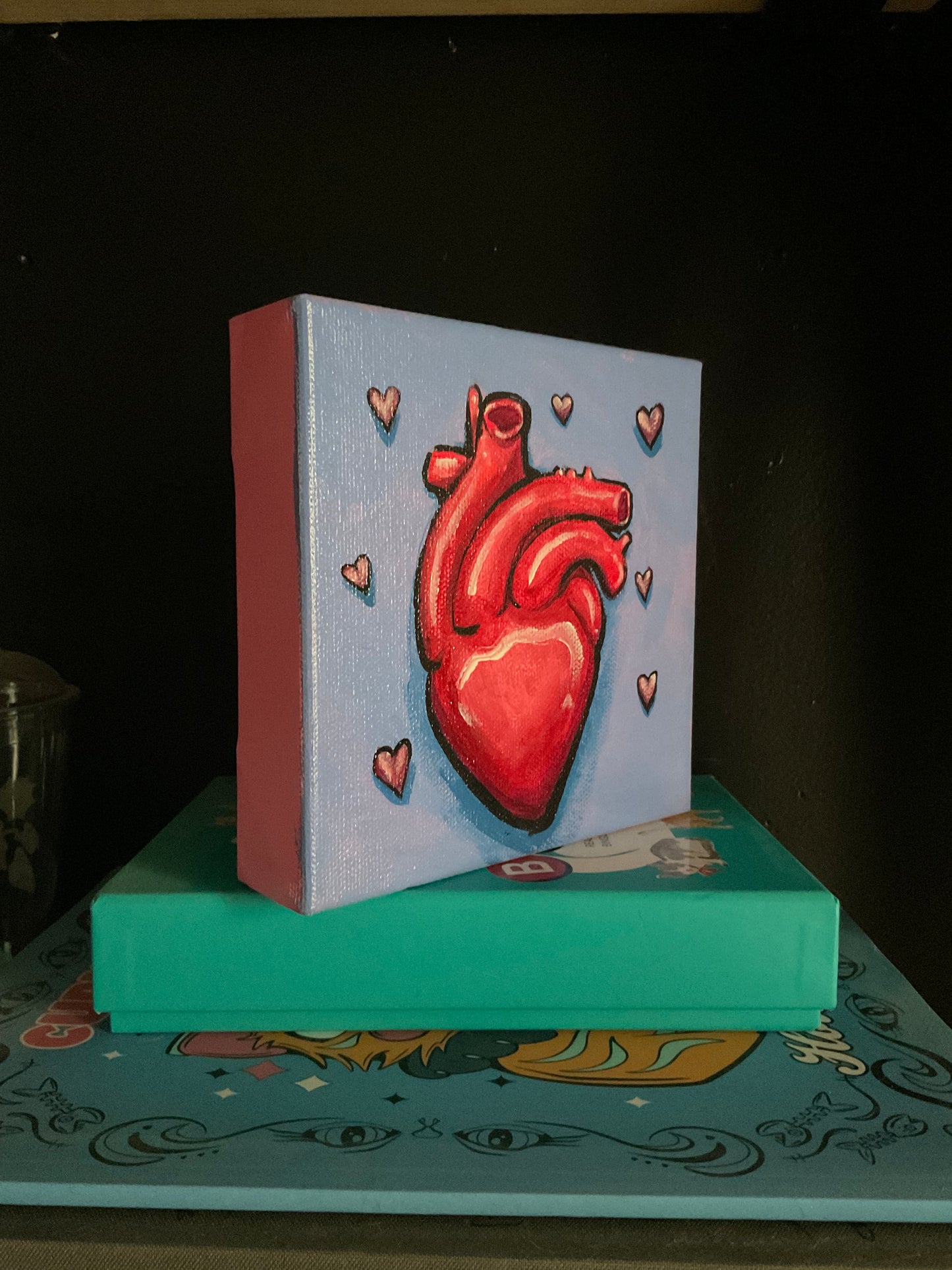 Human Heart Painting