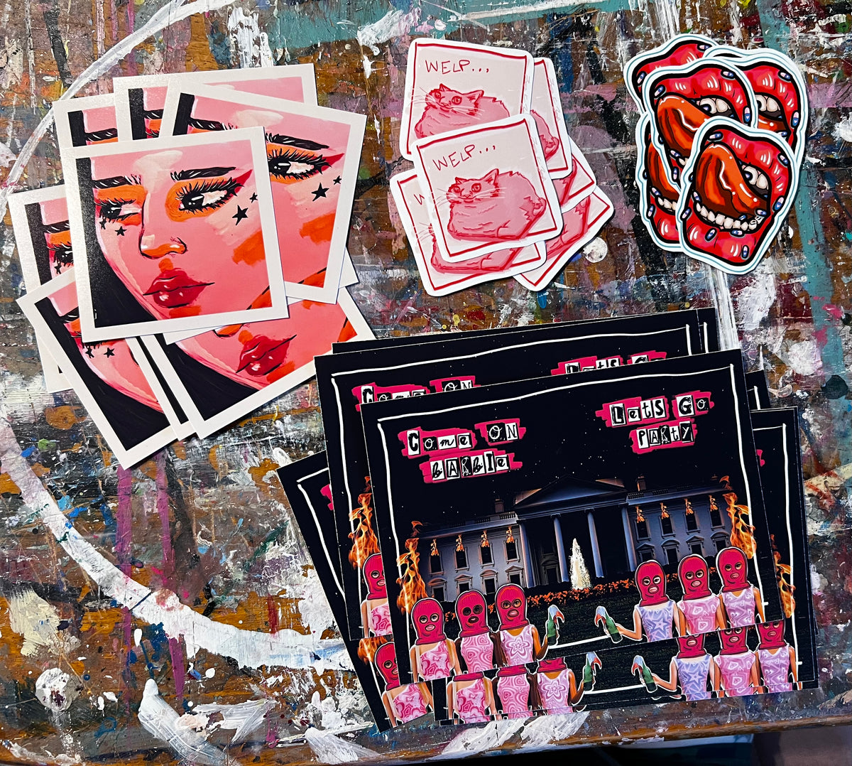 Chaos Club (Monthly Art Club Subscription)